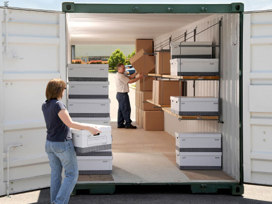В складских контейнерах STORAGE материалы хранятся в чистом, безопасном и сухом месте